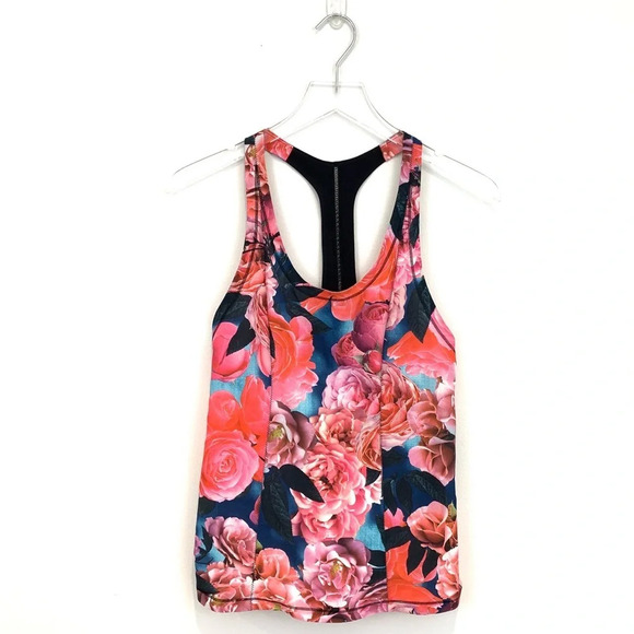 Lululemon Lightened Up Singlet Secret Garden - Picture 3 of 8